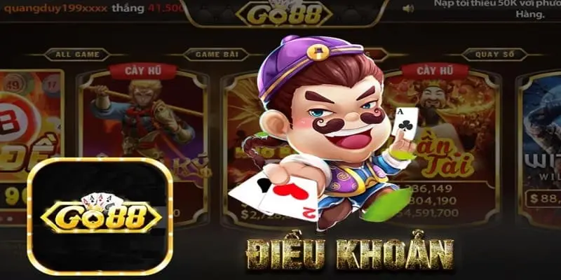 Điều khoản sử dụng tài khoản chơi game