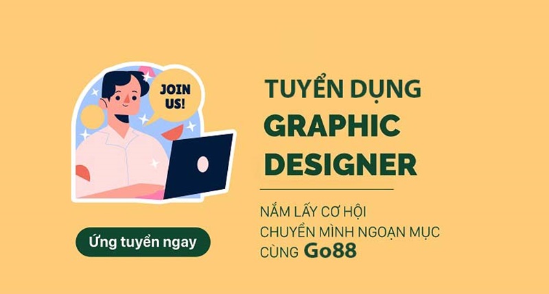 Cơ hội lương thưởng hấp dẫn khi ứng tuyển vị trí Designer Go88